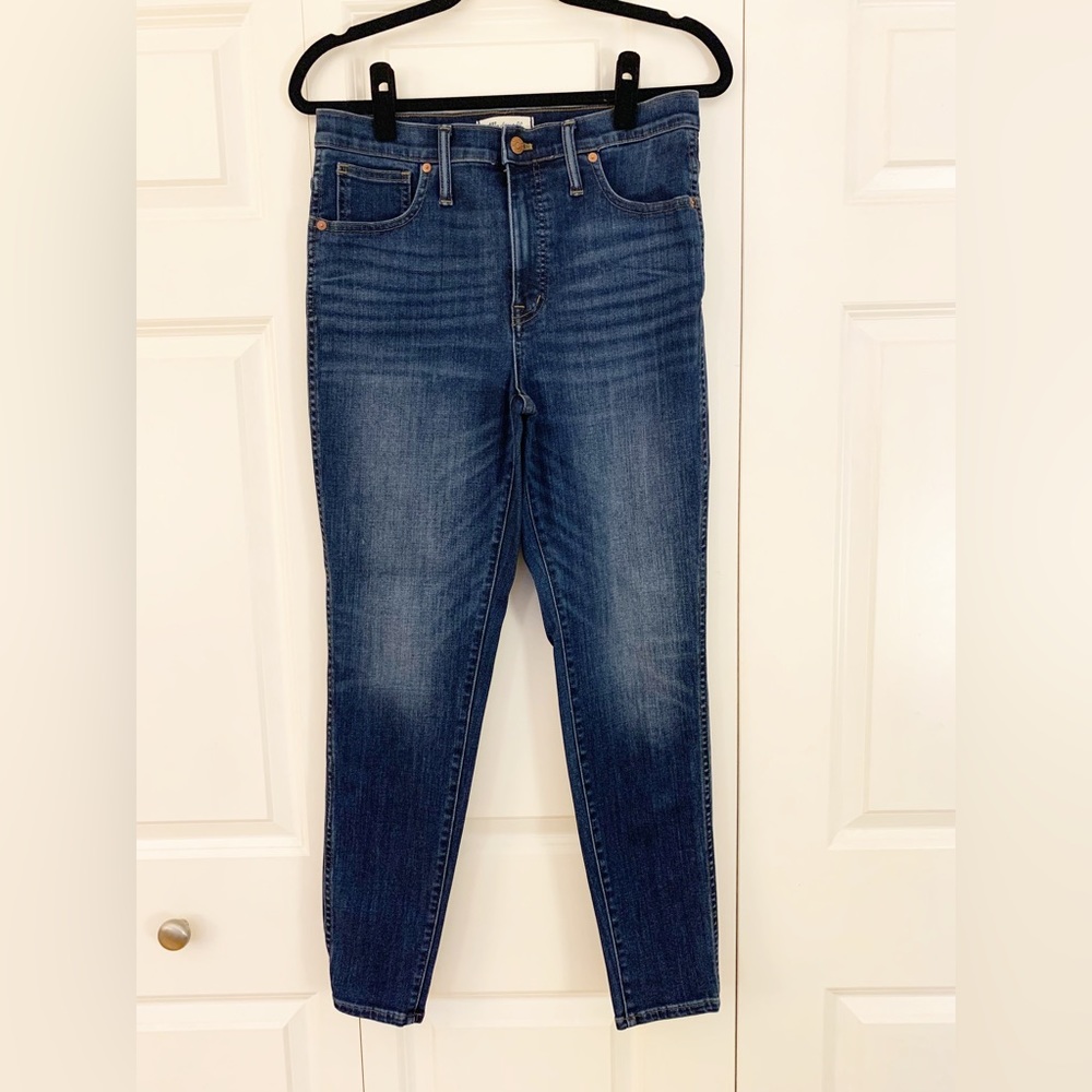 Madewell size 30 high rise skinny jeans